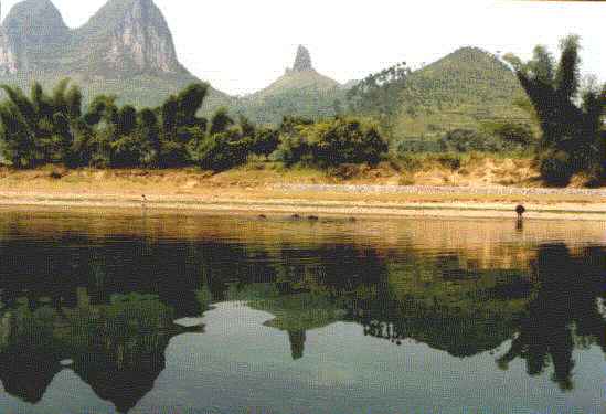 Strange mountains with more strange names near Yangshuo